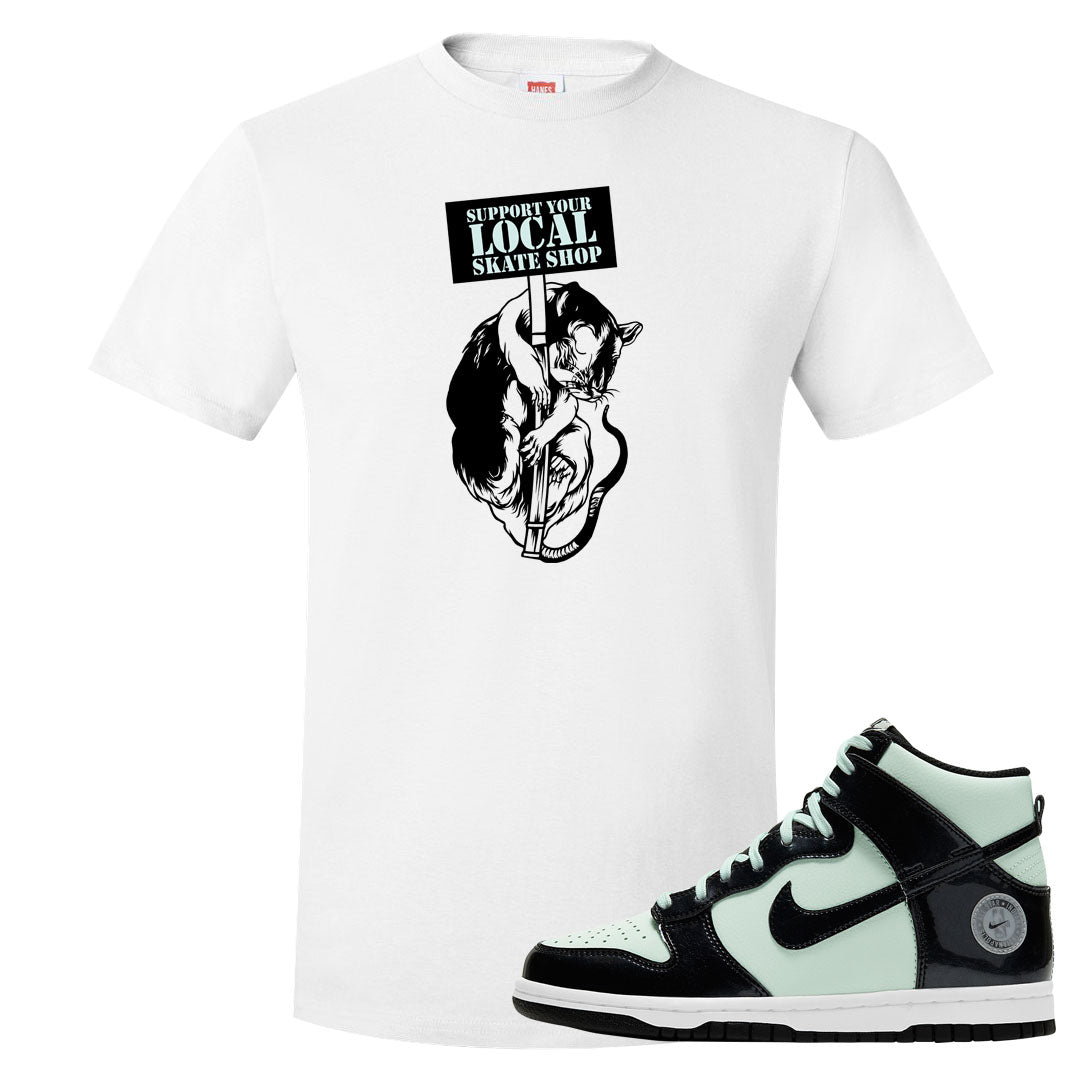 2022 All Star High Dunks T Shirt | Support Your Local Skate Shop, White