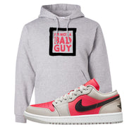 Light Iron Ore Low 1s Hoodie | I'm Not A Bad Guy, Ash