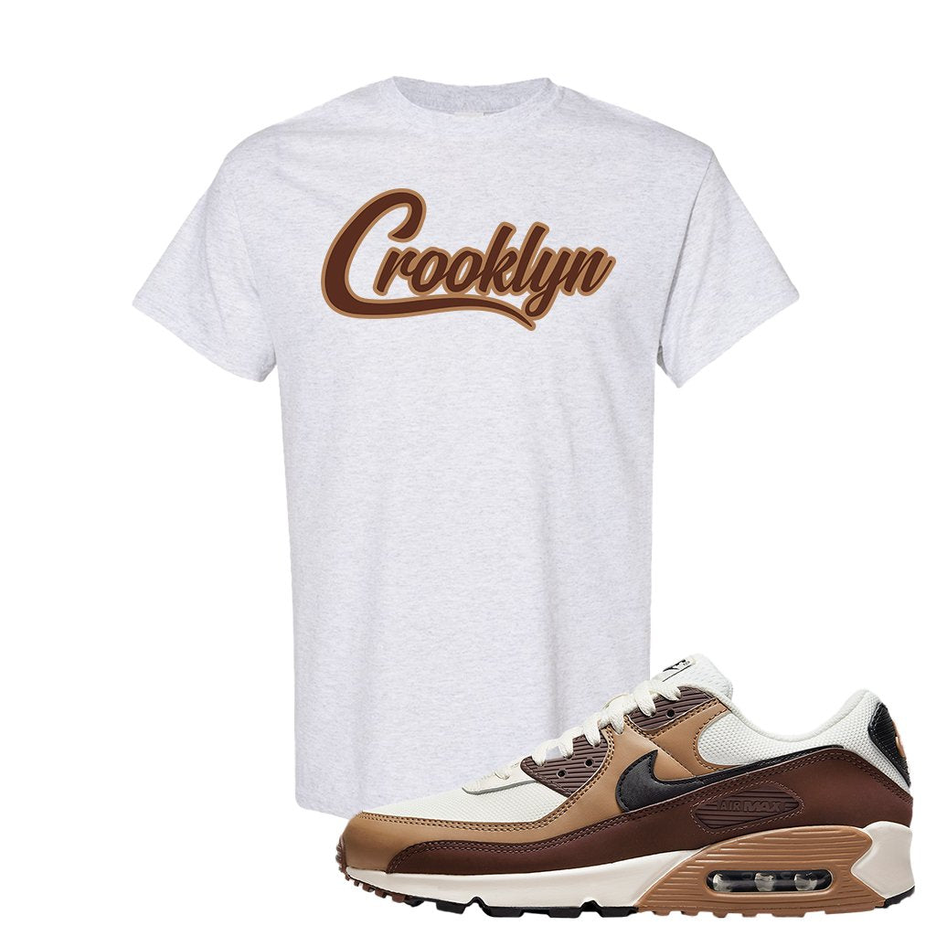 Air Max 90 Dark Driftwood T Shirt | Crooklyn, Ash