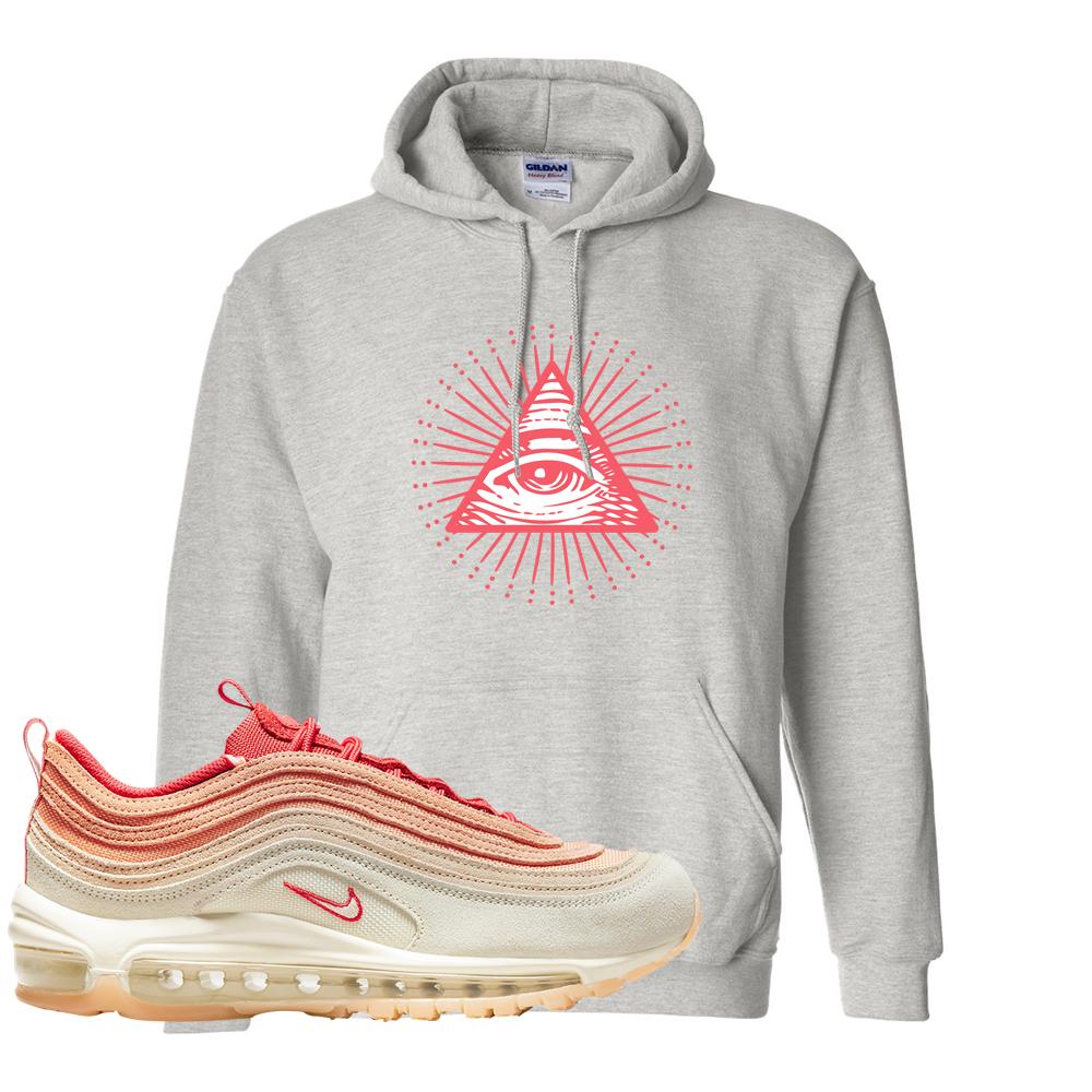 Sisterhood 97s Hoodie | All Seeing Eye, Ash