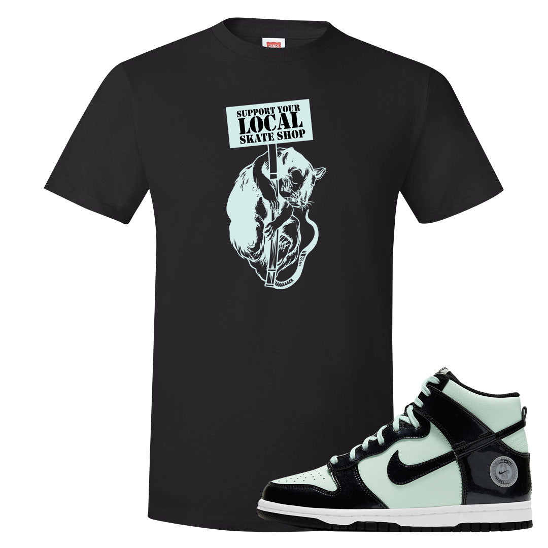 2022 All Star High Dunks T Shirt | Support Your Local Skate Shop, Black