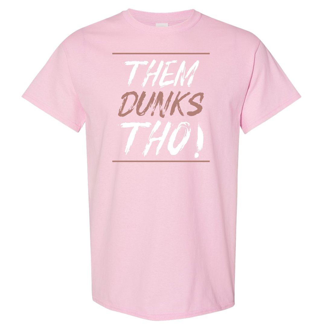 Next Nature Pale Citrus Low Dunks T Shirt | Them Dunks Tho, Light Pink