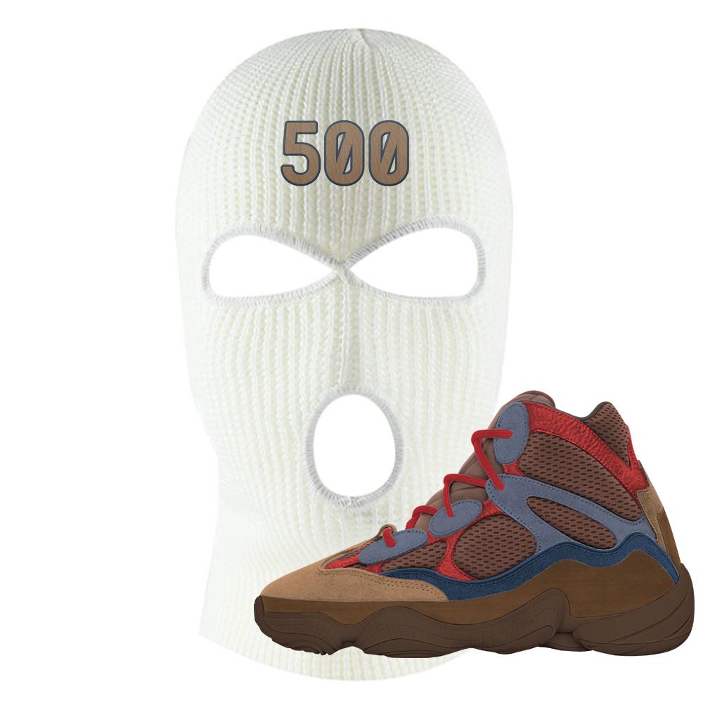 Yeezy 500 High Sumac Ski Mask | 500, White
