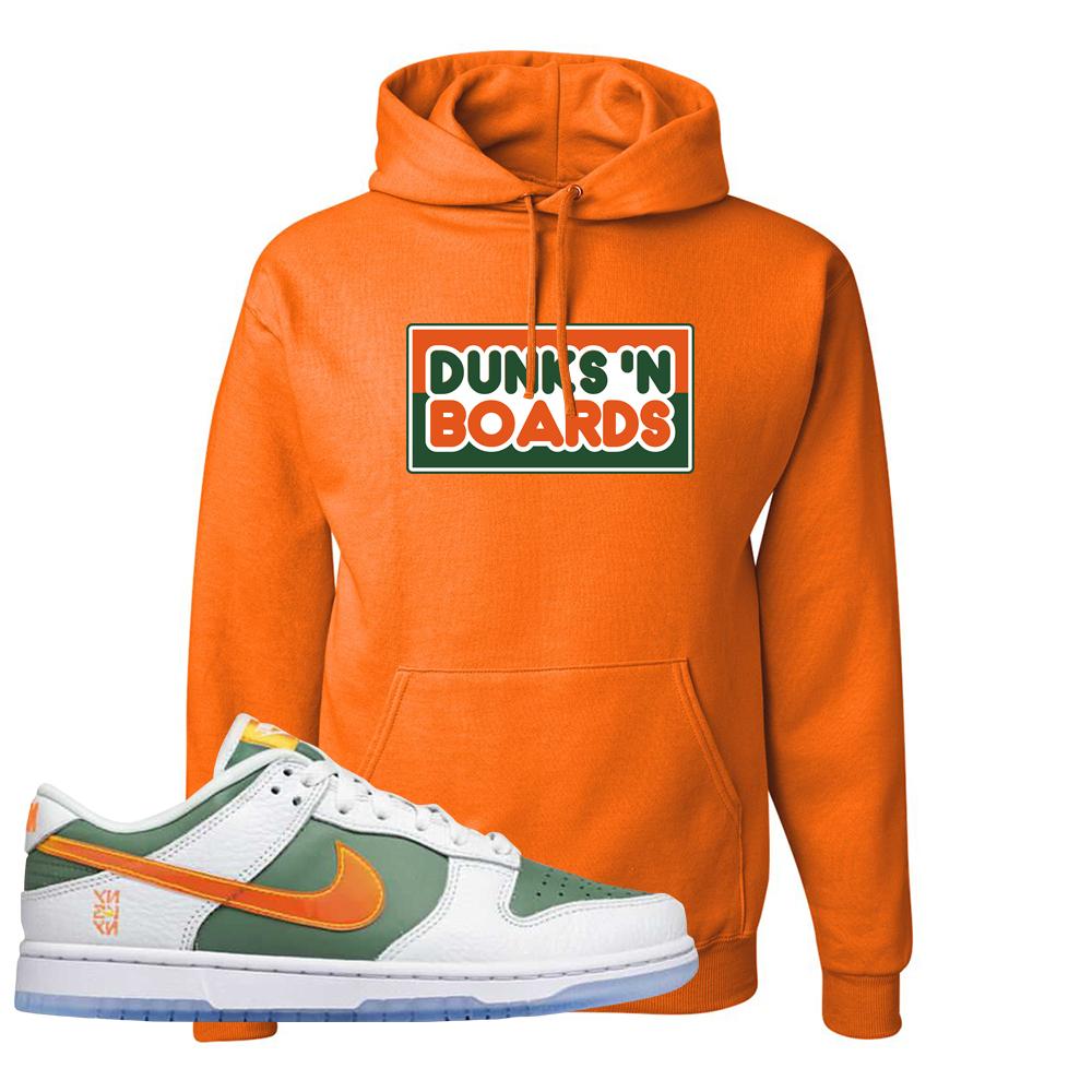 SB Dunk Low NY vs NY Hoodie | Dunks N Boards, Orange