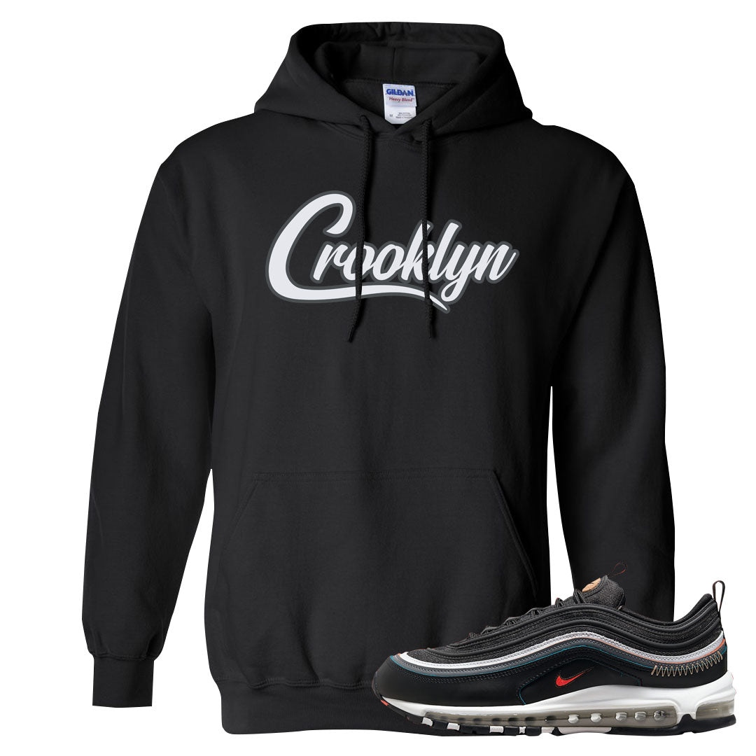 Alter and Reveal 97s Hoodie | Crooklyn, Black