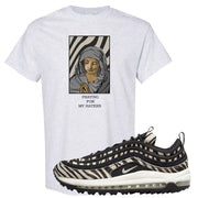 Zebra Golf 97s T Shirt | God Told Me, Ash