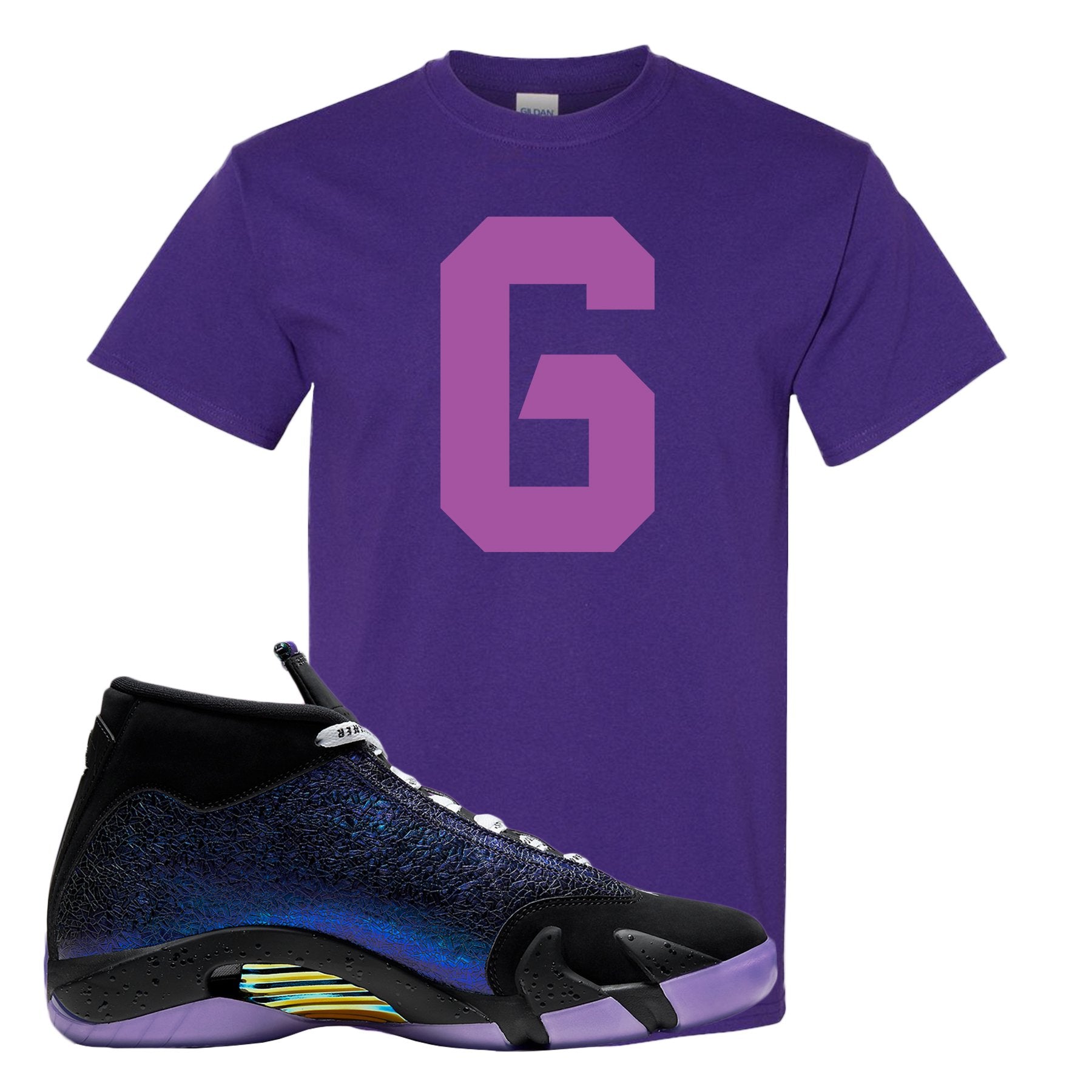 Doernbecher 14s T Shirt | Number 6, Purple