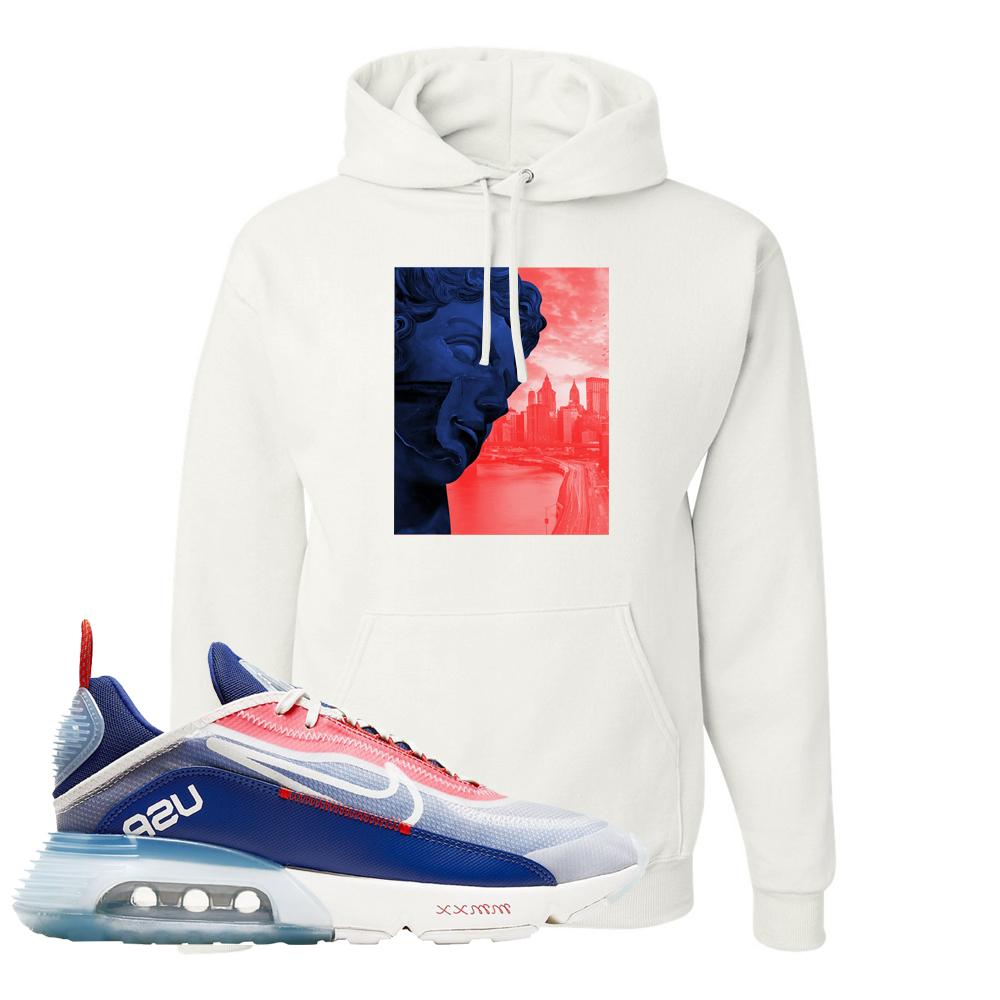 Team USA 2090s Hoodie | Miguel, White