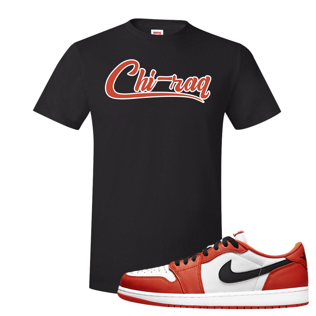 Starfish OG Low 1s T Shirt | Chiraq, Black