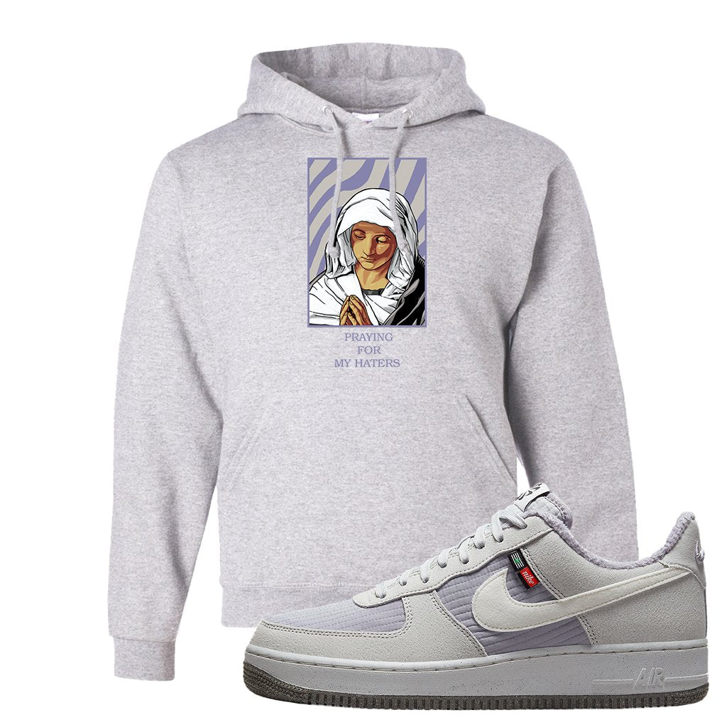 Toasty Low 1s Hoodie | God Told Me, Ash