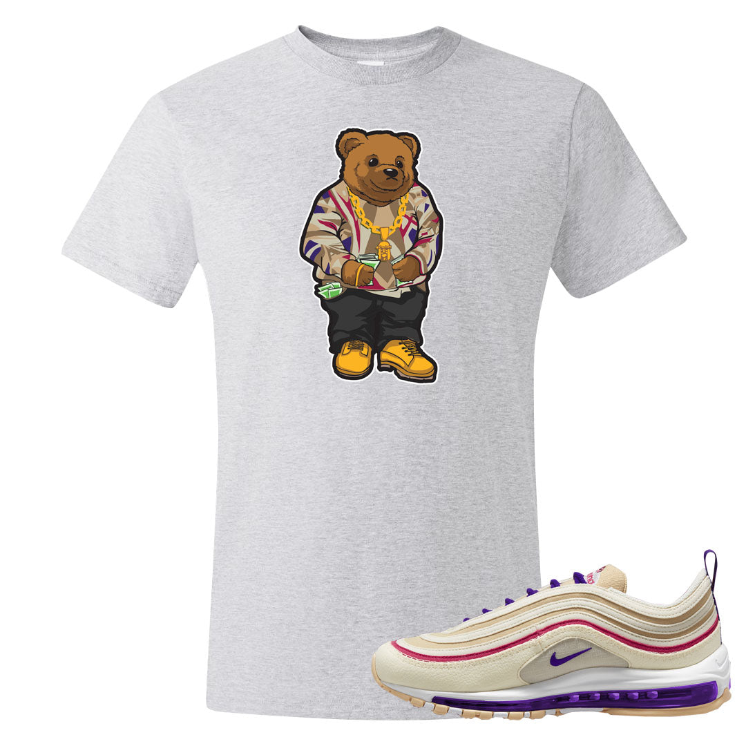 Sprung Sail 97s T Shirt | Sweater Bear, Ash
