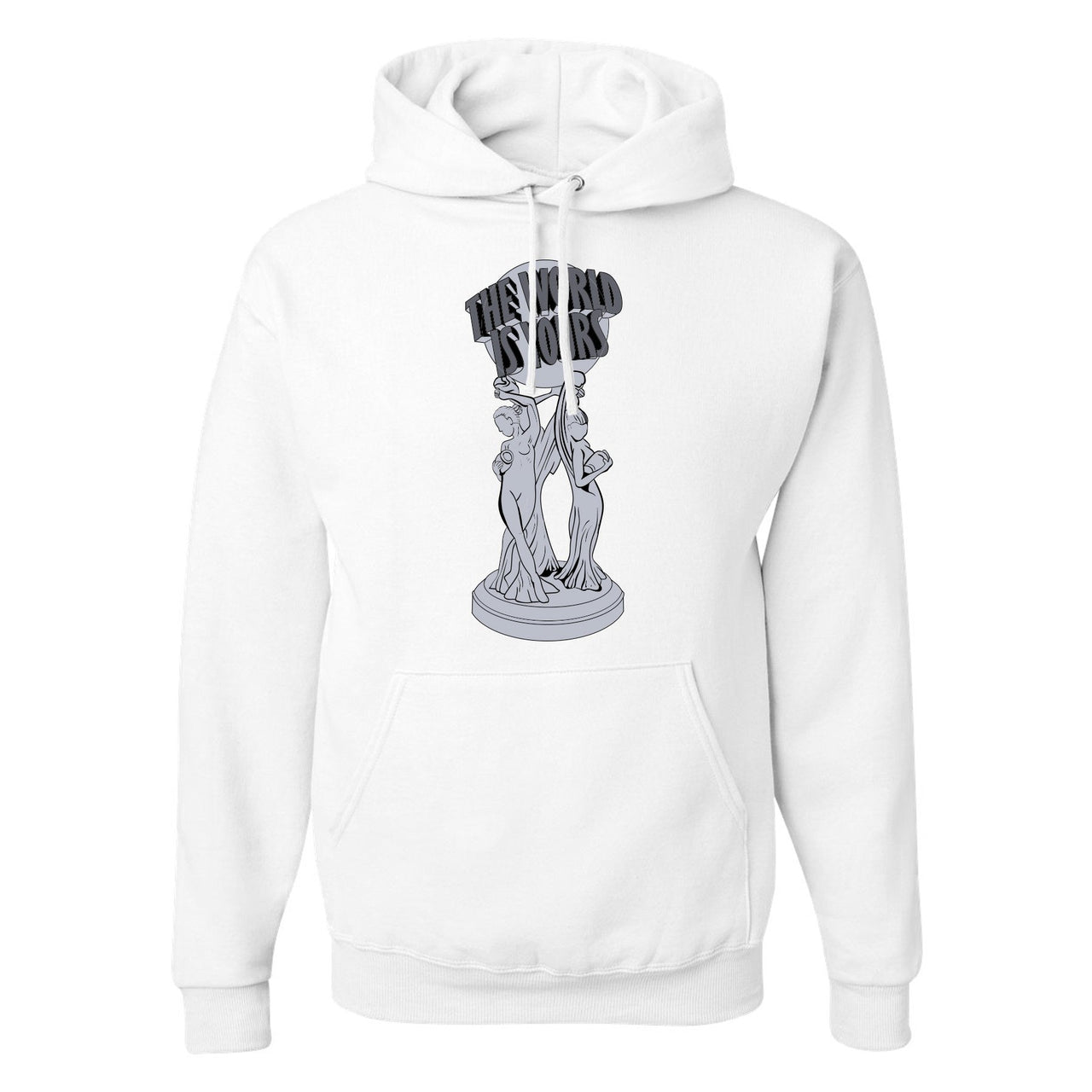 Analog 700s Hoodie | The World Is Yours, White