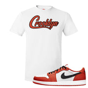 Starfish OG Low 1s T Shirt | Crooklyn, White