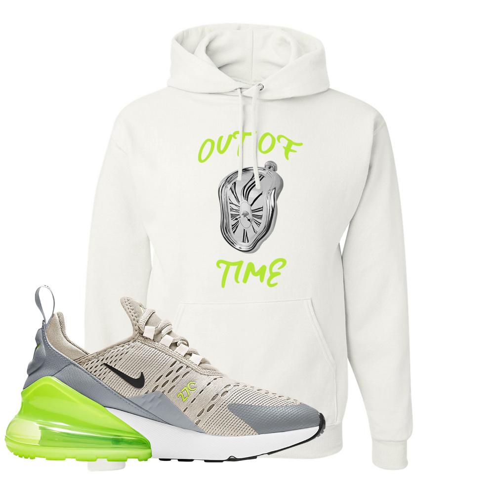 Air Max 270 Light Bone Volt Hoodie | Out Of Time, White