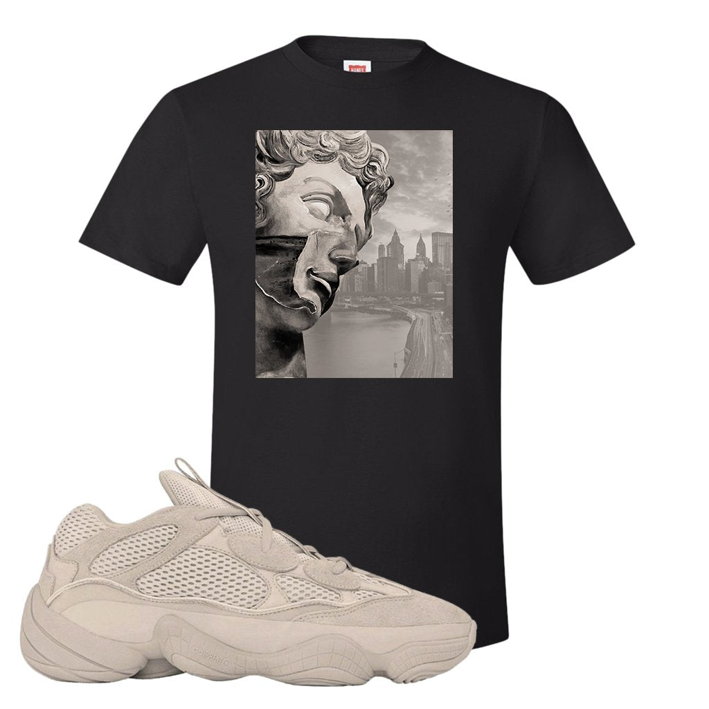 Yeezy 500 Taupe Light T Shirt | Miguel, Black