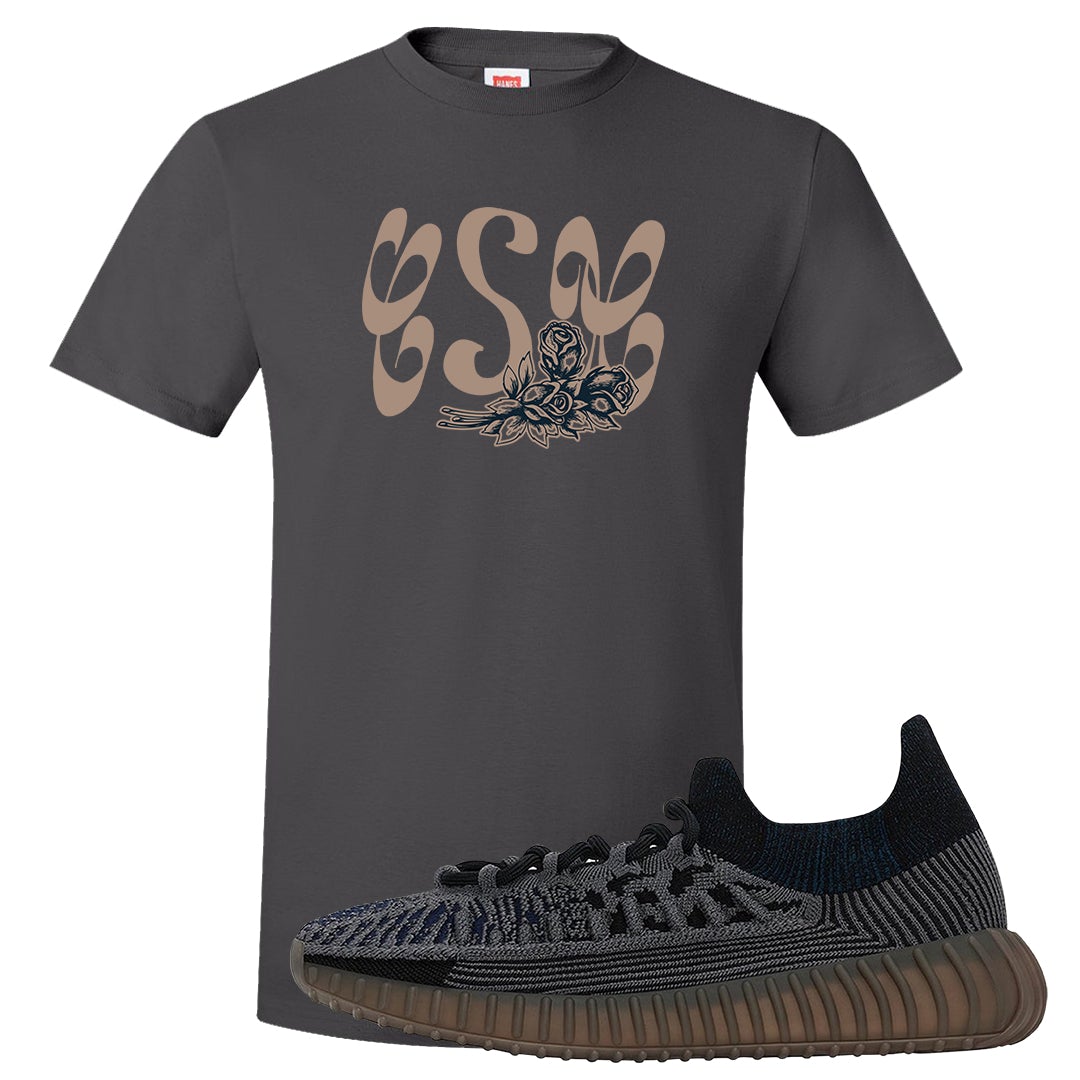 Slate Blue CMPCT v2 350s T Shirt | Certified Sneakerhead, Smoke Grey