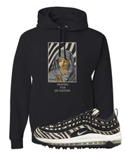 Zebra Golf 97s Hoodie | God Told Me, Black