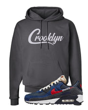 AMRC 90s Hoodie | Crooklyn, Smoke Grey