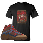 Yeezy 500 High Sumac T Shirt | Attack Of The Bear, Black