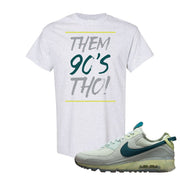 Seafoam Dark Teal Green 90s T Shirt | Them 90's Tho, Ash