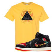 Always Familia Mid 1s T Shirt | All Seeing Eye, Daisy