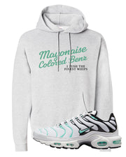 Hyper Jade Pluses Hoodie | Mayonaise Colored Benz, Ash
