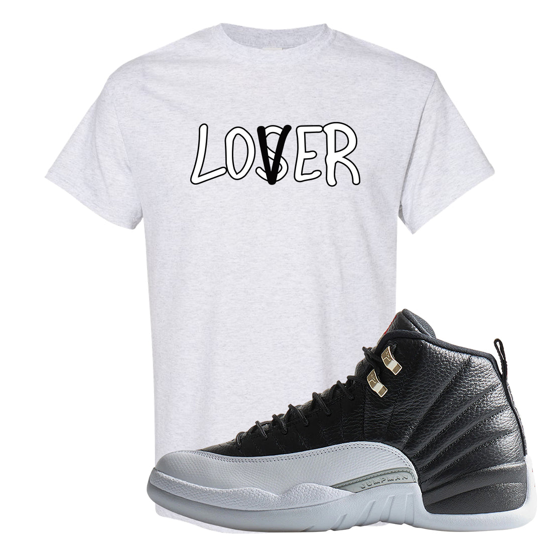 Playoff 12s T Shirt | Lover, Ash