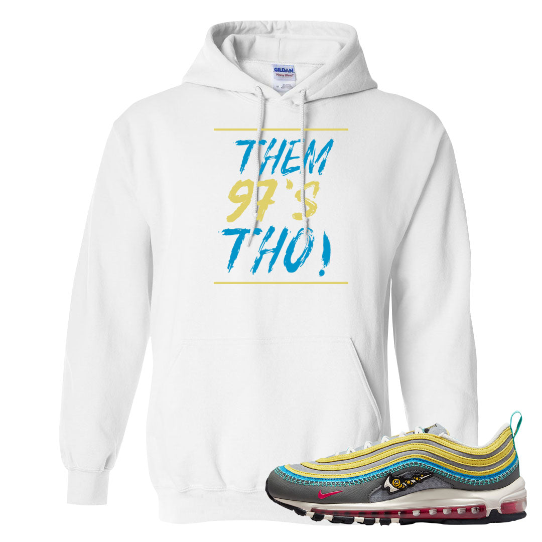 Sprung Yellow 97s Hoodie | Them 97's Tho, White