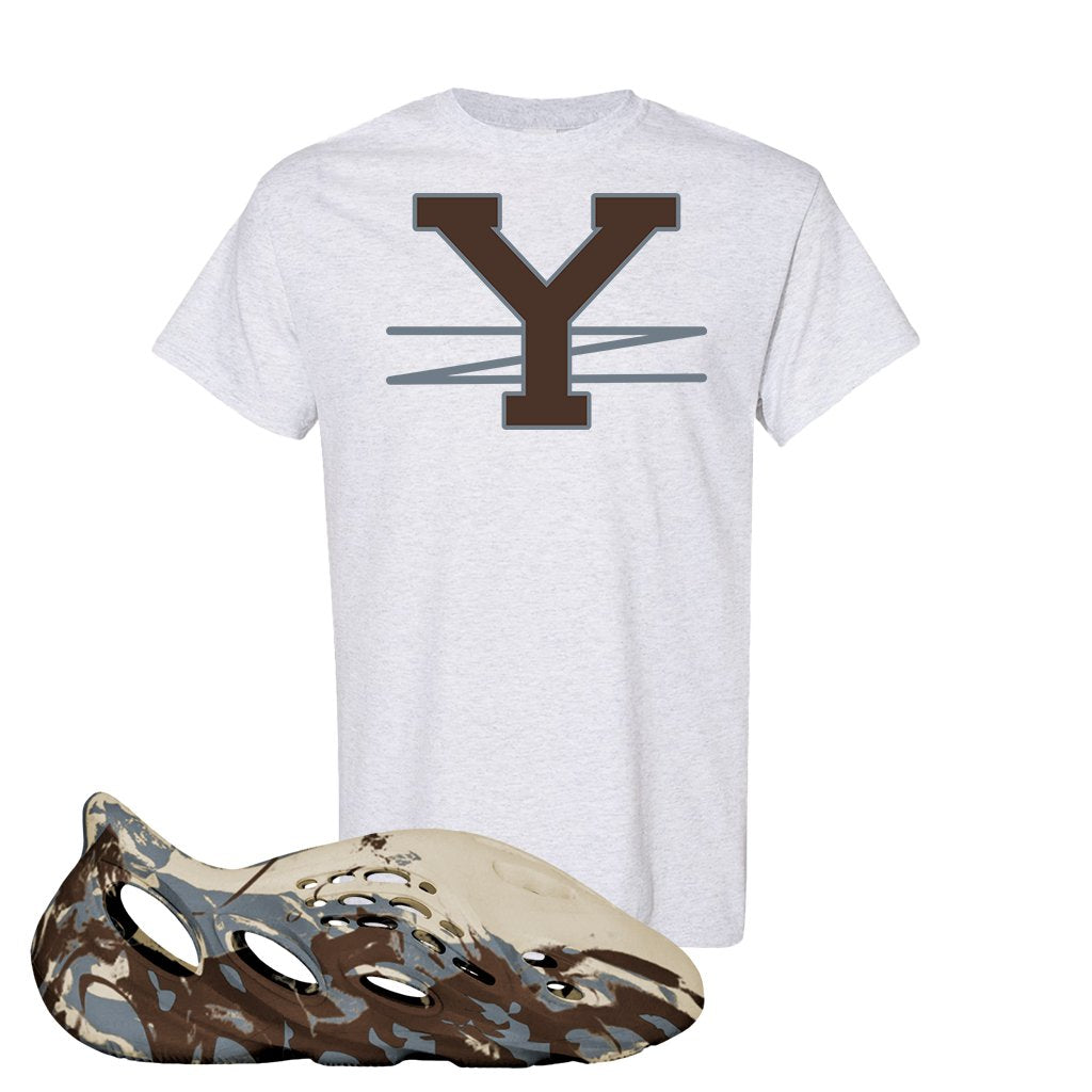 MX Cream Clay Foam Runners T Shirt | YZ, Ash