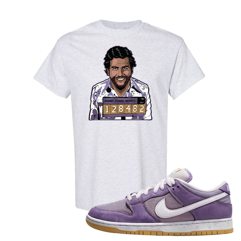 Unbleached Purple Lows T Shirt | Escobar Illustration, Ash