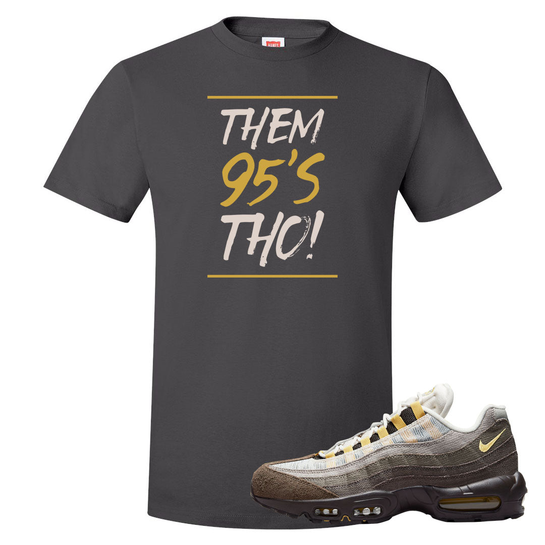 Ironstone Hemp 95s T Shirt | Them 95's Tho, Smoke Grey