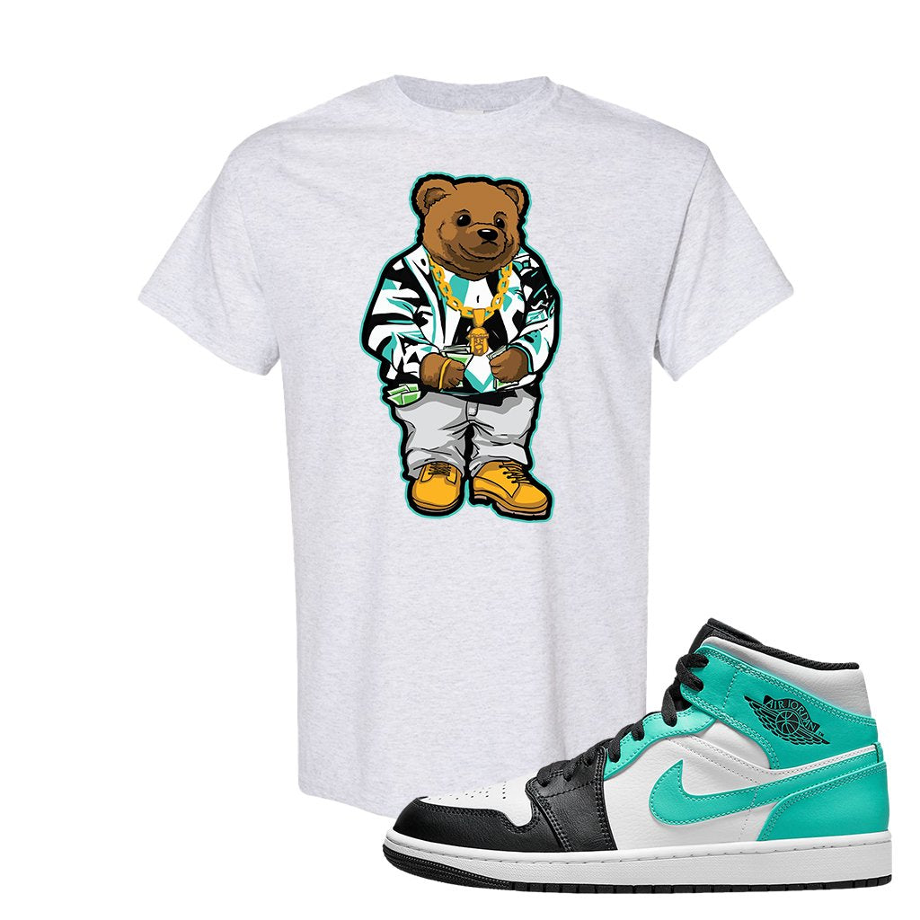 Air Jordan 1 Mid Tropical Twist T Shirt | Sweater Bear, Ash