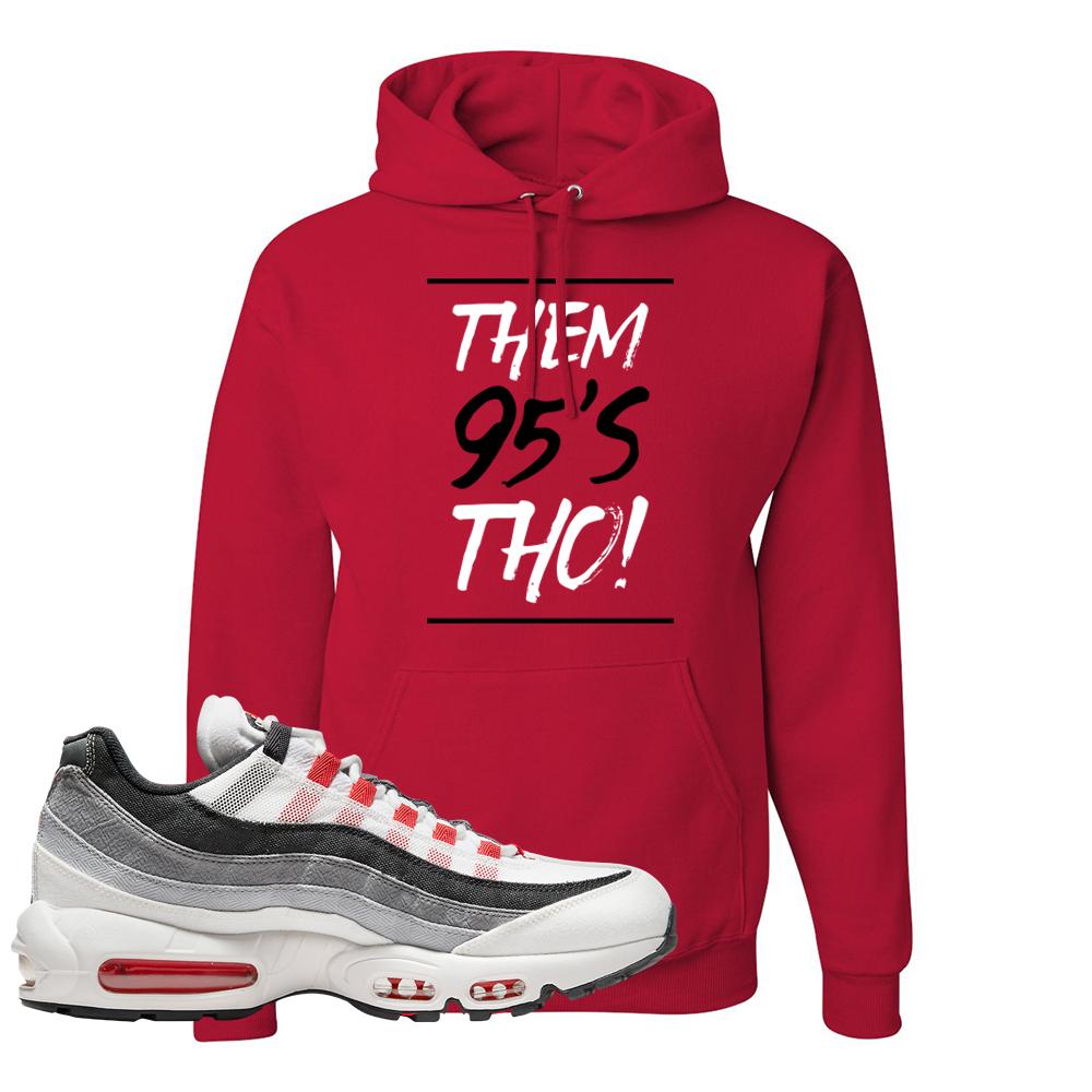 Comet 95s Hoodie | Them 95's Tho, Red