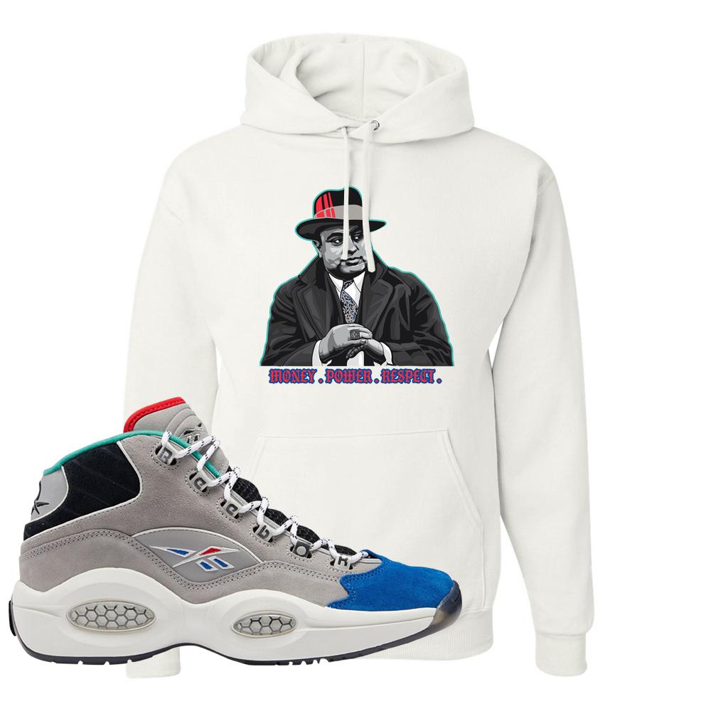 Draft Night Question Mids Hoodie | Capone Illustration, White