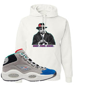 Draft Night Question Mids Hoodie | Capone Illustration, White