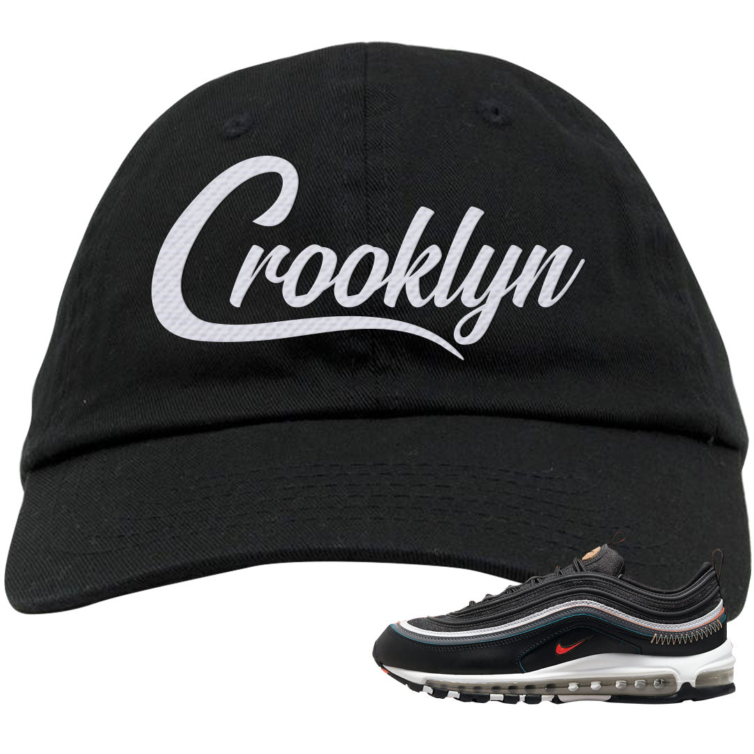 Alter and Reveal 97s Dad Hat | Crooklyn, Black