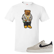 King Day Low AF 1s T Shirt | Sweater Bear, White