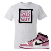 Berry Black White Mid 1s T Shirt | I'm Not A Bad Guy, Ash