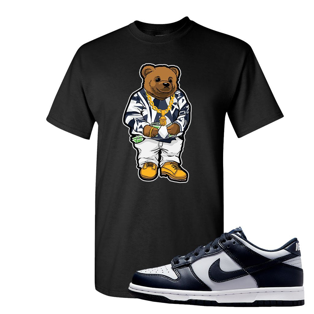 SB Dunk Low Georgetown T Shirt | Sweater Bear, Black