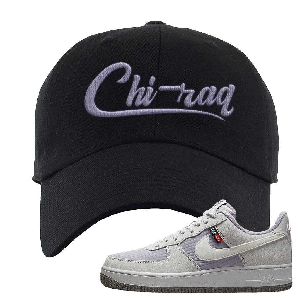 Toasty Low 1s Dad Hat | Chiraq, Black