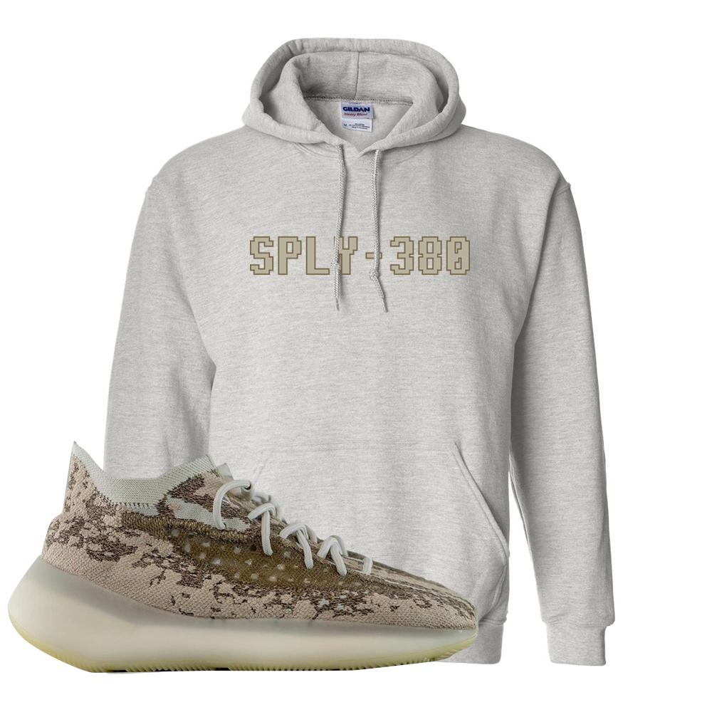 Stone Salt 380s Hoodie | Sply-380, Ash