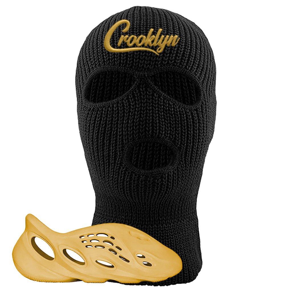 Yeezy Foam Runner Ochre Ski Mask | Crooklyn, Black