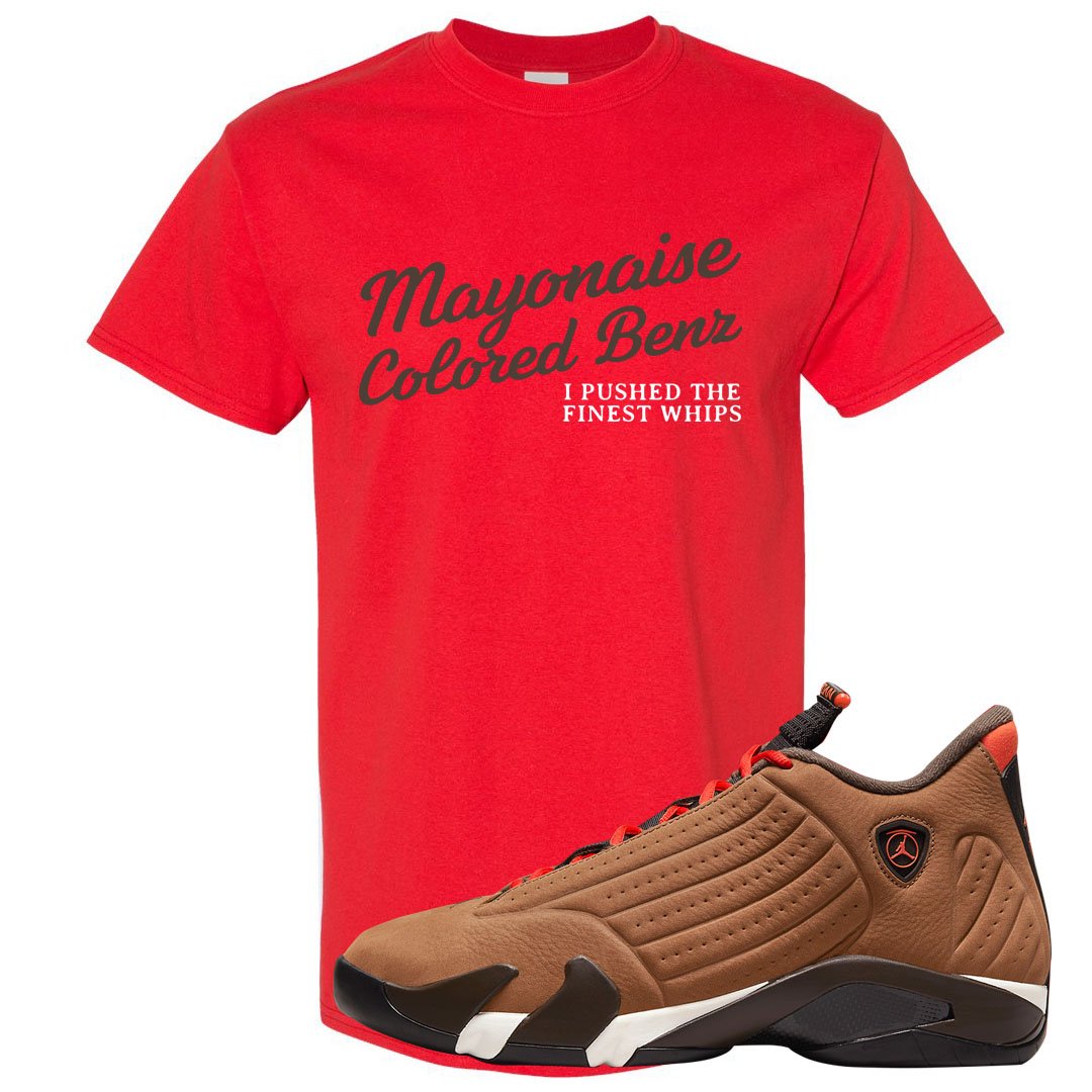 Winterized 14s T Shirt | Mayonaise Colored Benz, Red
