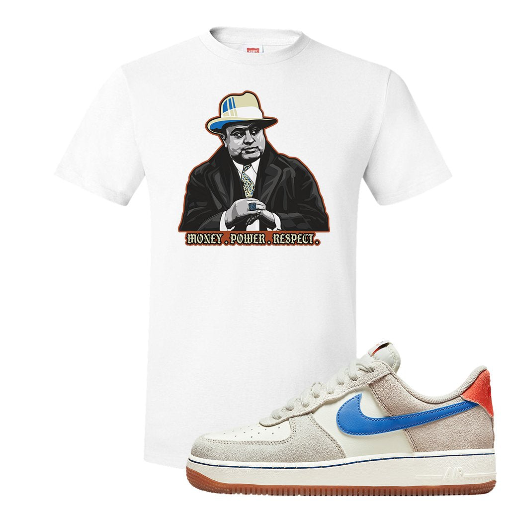 First Use Low 1s Suede T Shirt | Capone Illustration, White