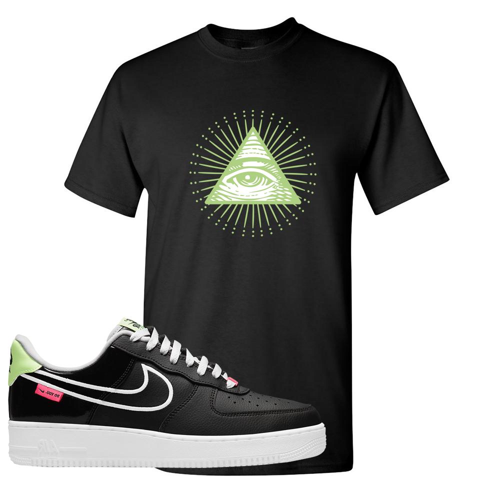 Do You Low Force 1s T Shirt | All Seeing Eye, Black