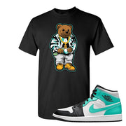 Air Jordan 1 Mid Tropical Twist T Shirt | Sweater Bear, Black