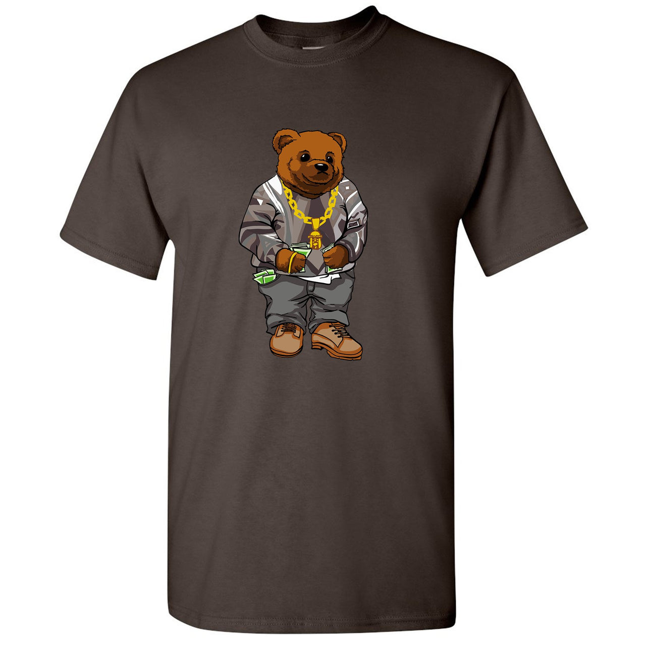 Geode 700s T Shirt | Sweater Bear, Dark Chocolate