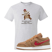 Teddy Bear Low 1s T Shirt | Devious Licks, Ash