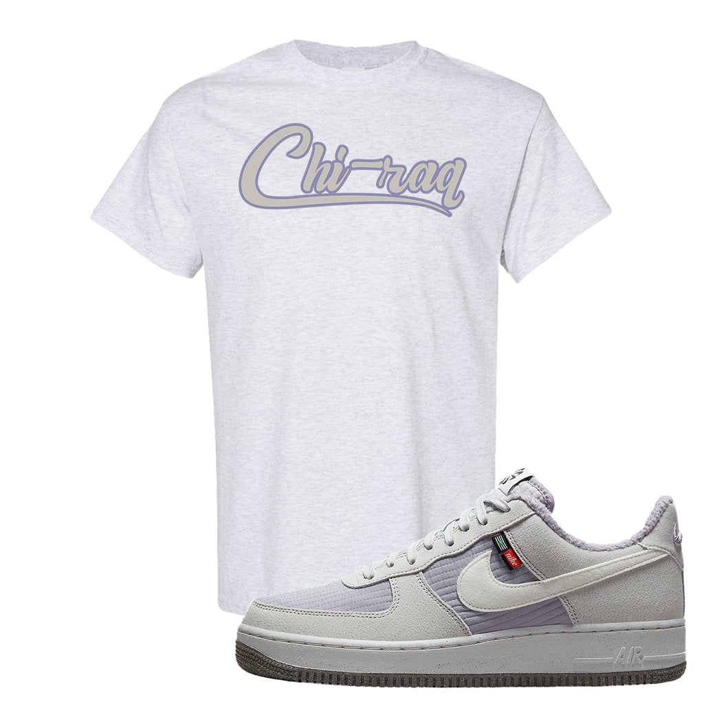 Toasty Low 1s T Shirt | Chiraq, Ash