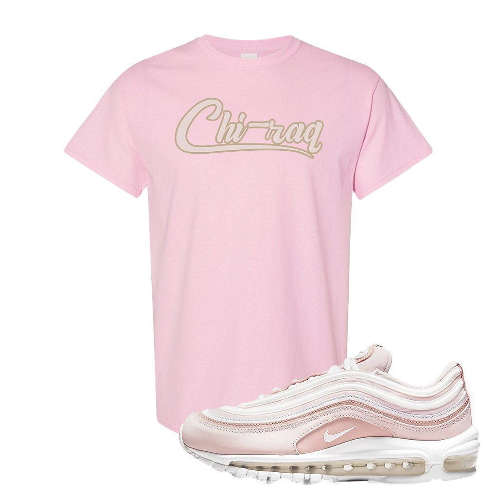 Barely Rose 97s T Shirt | Chiraq, Light Pink